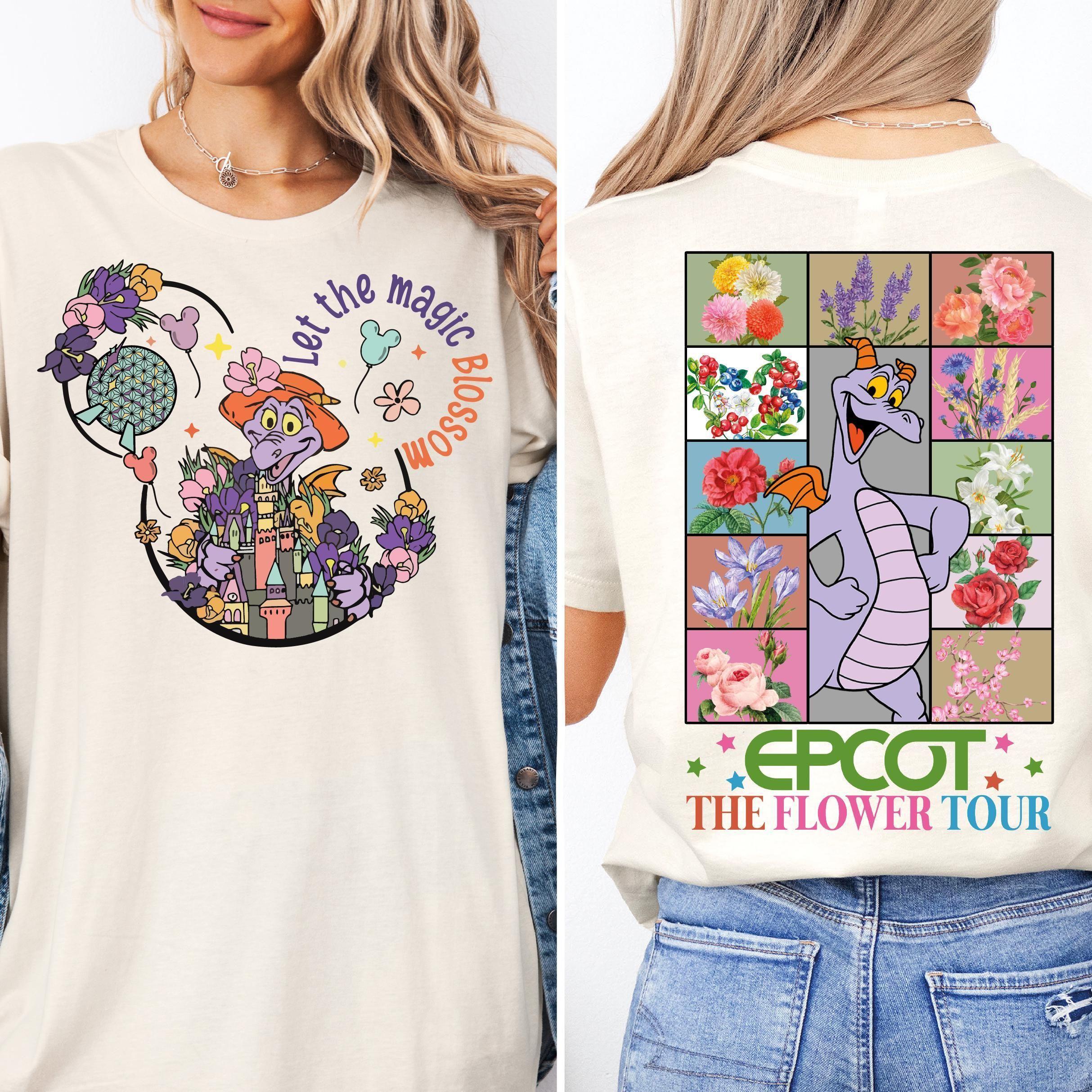 Figment Let The Magic Blossom Vuitino Shirt